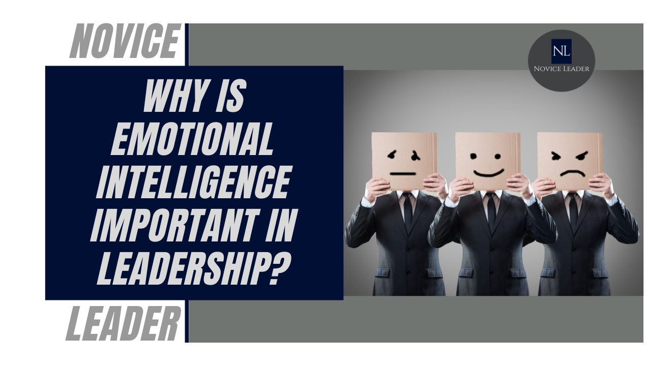 Why is Emotional Intelligence Important to Leaders - Novice Leader